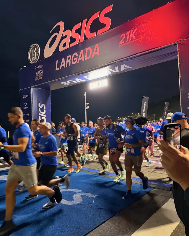 ASICS Golden Run 2026 — Largada · Corrida de rua — Rio de Janeiro