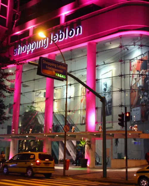Outubro Rosa — Shopping Leblon — Rio de Janeiro
