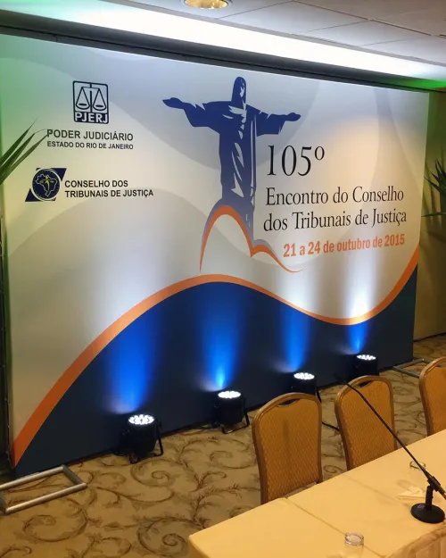 Tribunal de Justiça — Som e Luz — Rio de Janeiro