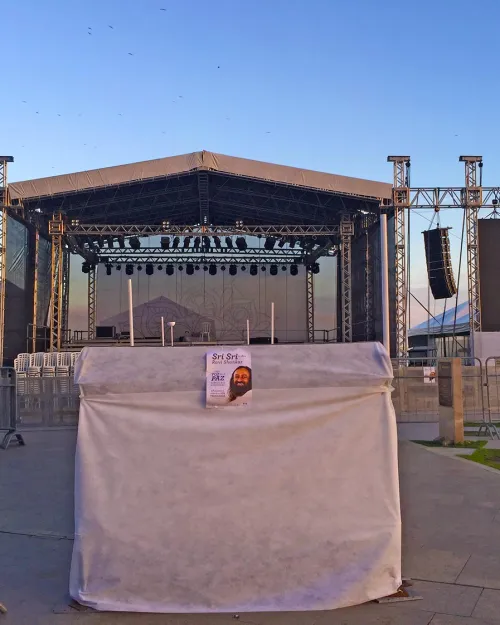 Sri Sri Ravi Shankar — Praça Mauá — Rio de Janeiro