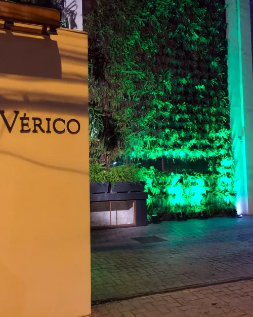 Sonorização e iluminação — Vila Vérico
